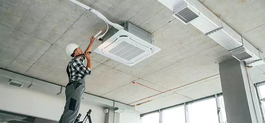 Our Dryer Vent Booster Fan Cleaning Services in Ennis, TX