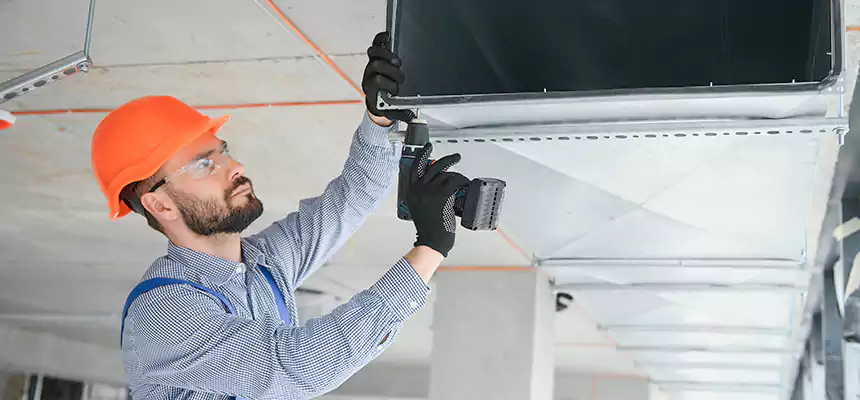 Roof Cap & Exterior Hood Lint Buildup Removal – Ennis