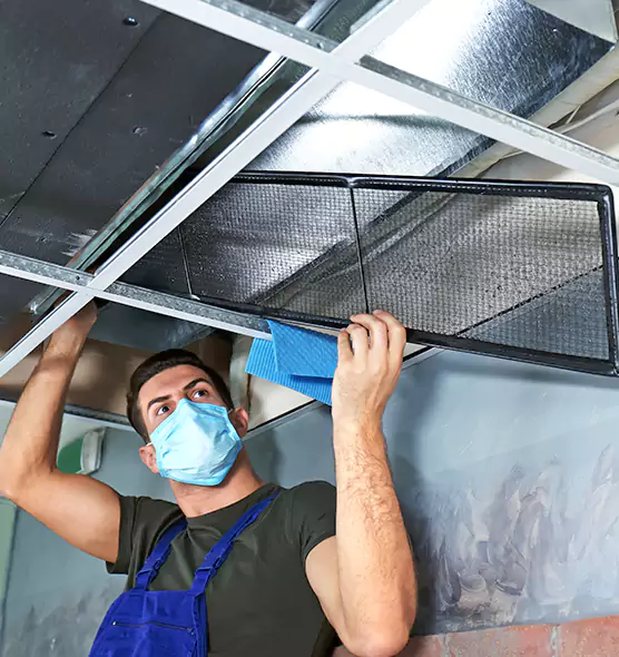 Professional Air Duct Pollen Cleaning in Ennis, TX